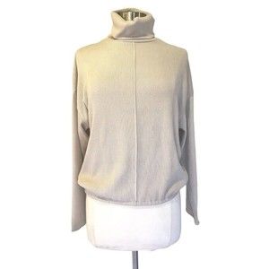 ZARA TURTLE NECK BAT WINGED PULLOVER..! Size S